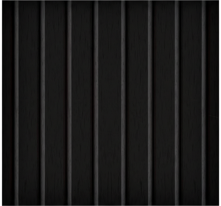 Elegáns redőnyök rusztikus fekete panellel - TenStickers