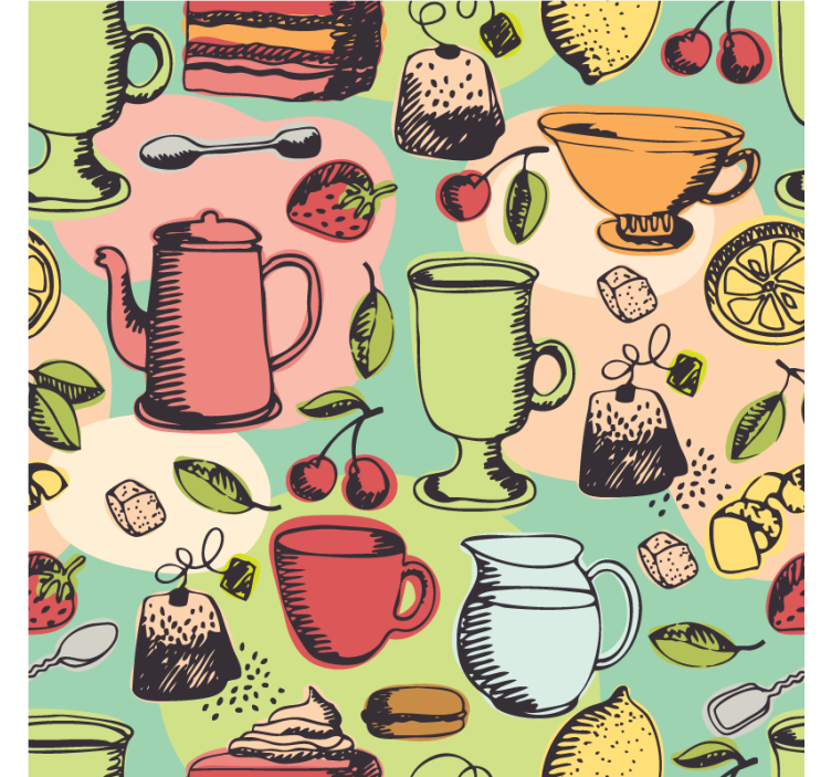 Redőnyök konyha ételekhez - TenStickers