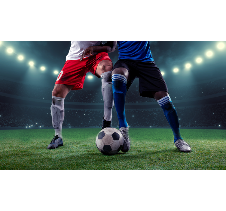 Labda a stadion futball Sávroló - TenStickers