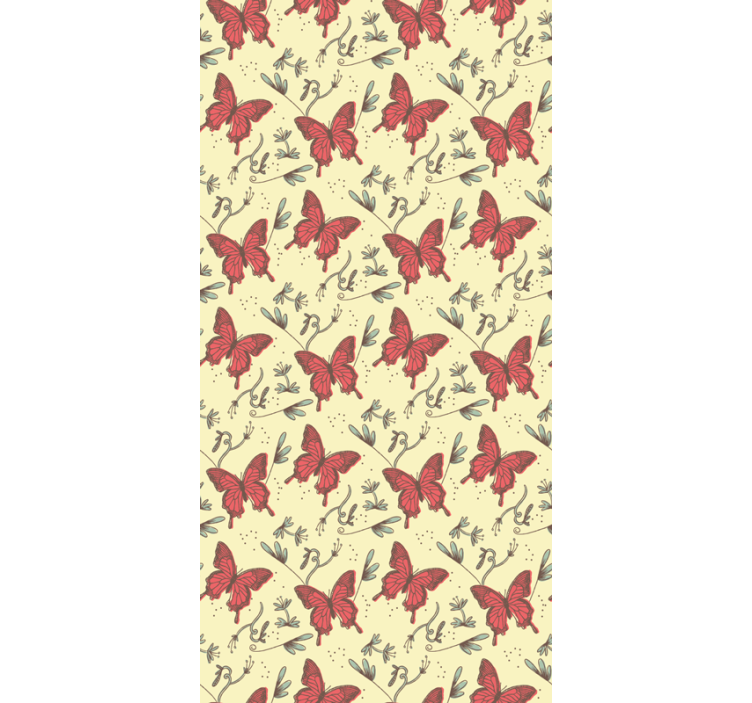 Kerti stílusban Redőnyök Pillangó - TenStickers