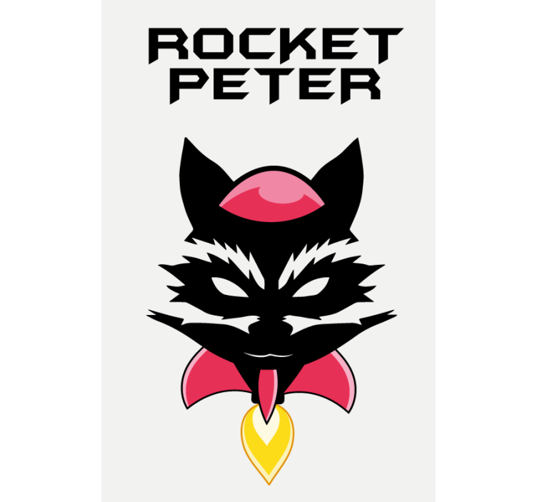 Játékos karakter arculat Redőnyök Személyre szabott - TenStickers