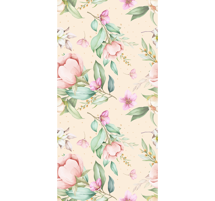 Eredeti virágmintás erkély - TenStickers