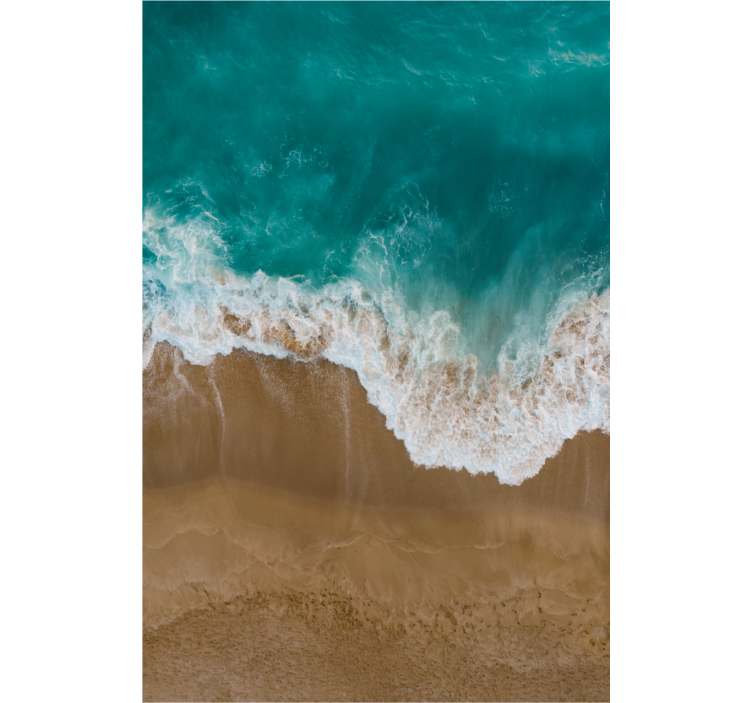 óceán és homok olvadó hálószoba Sávroló - TenStickers