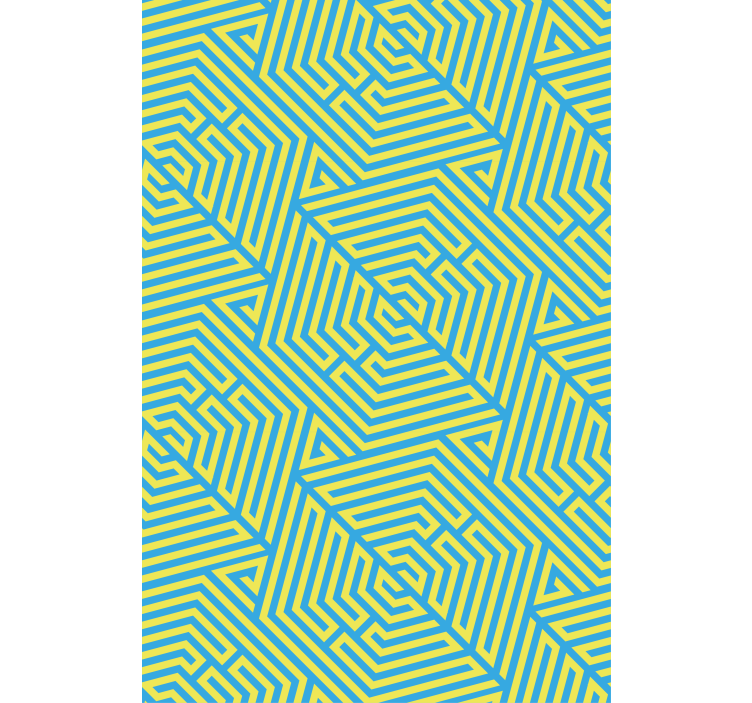 Geometriai lineáris elrendezés Redőnyök textúra és a minta - TenStickers