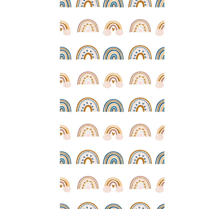 északi szivárvány motívumok Redőnyök gyerekek - TenStickers