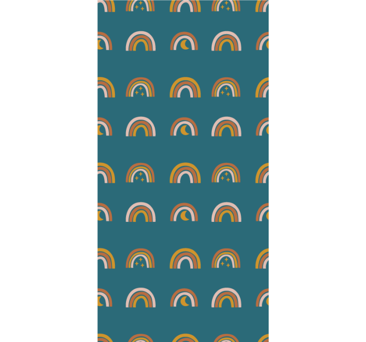 Szivárványok és csillagok Redőnyök gyerekek - TenStickers