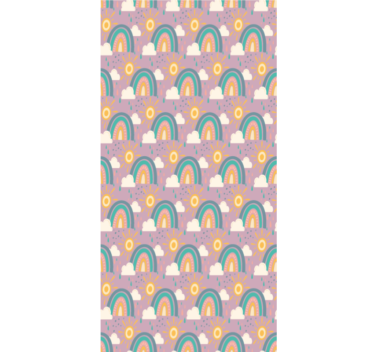 Szivárványok és napok Redőnyök gyerekek - TenStickers