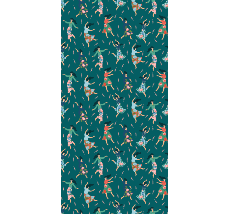 Táncoló nők minta Redőnyök eredeti - TenStickers