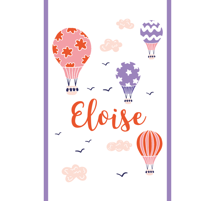 Egyedi hőlégballonok Redőnyök gyerekek - TenStickers