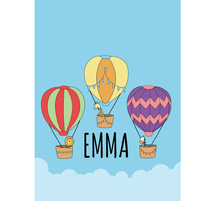 Lufi kaland névvel Redőnyök gyerekek - TenStickers