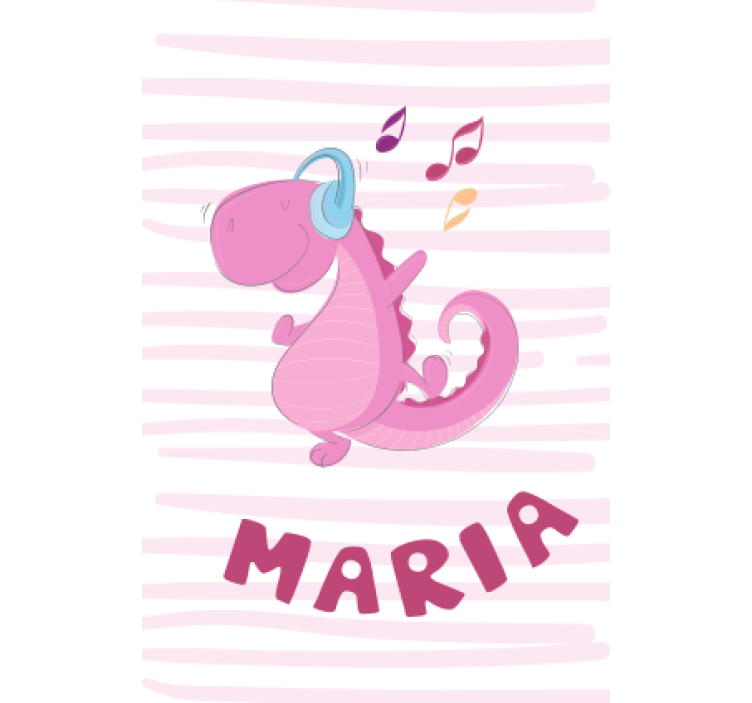 Édes dinoszaurusz redőnyök - TenStickers