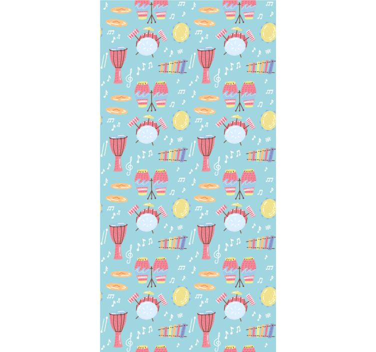 Hangszer minták Redőnyök eredeti - TenStickers