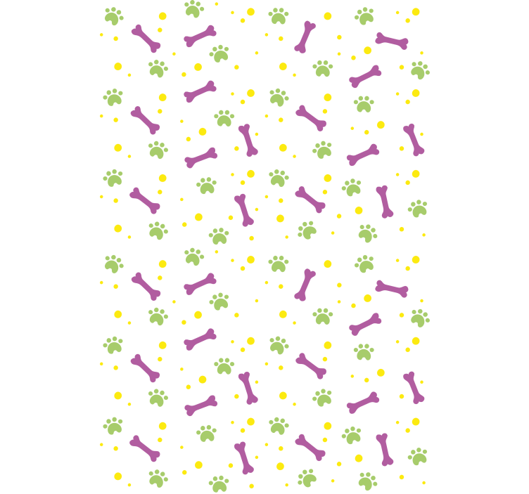 Mancsok és csontok redőnyök állatok - TenStickers