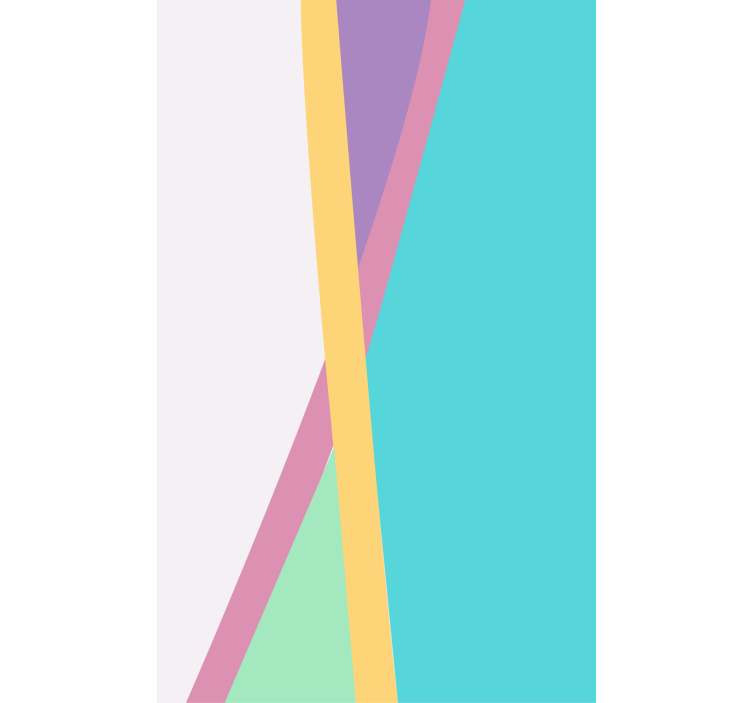 Geometrikus színes minták Redőnyök modern - TenStickers