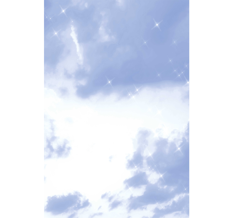 Puha égbolt Redőnyök felhők - TenStickers