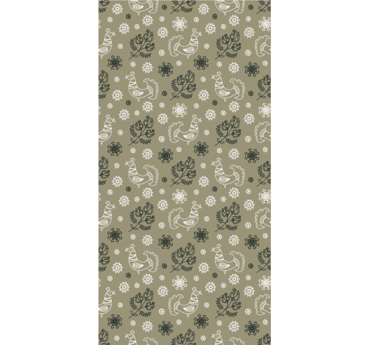 Bájos madár minták redőnyök állatok - TenStickers