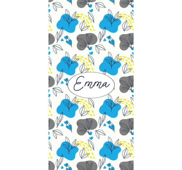 Egyedi virágos redőnyök és növények - TenStickers