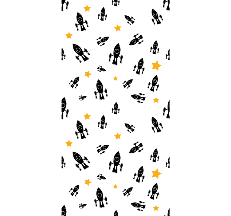 Rakétasztár kaland Redőnyök kockafej - TenStickers