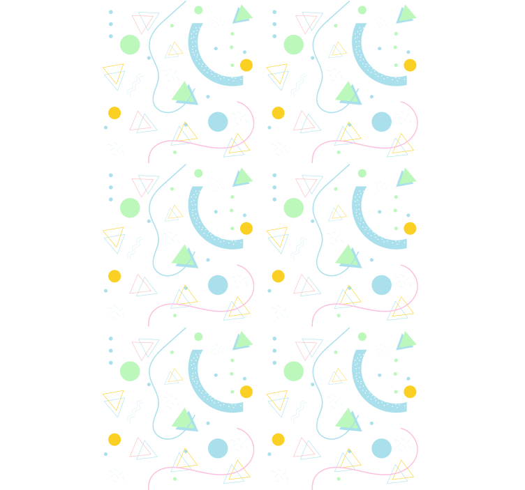 Geometriai alakzatok tömbje Redőnyök modern - TenStickers