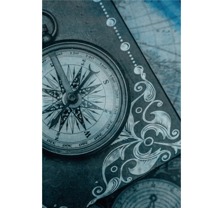 Iránytű design elemek Redőnyök egyéb Roló - TenStickers