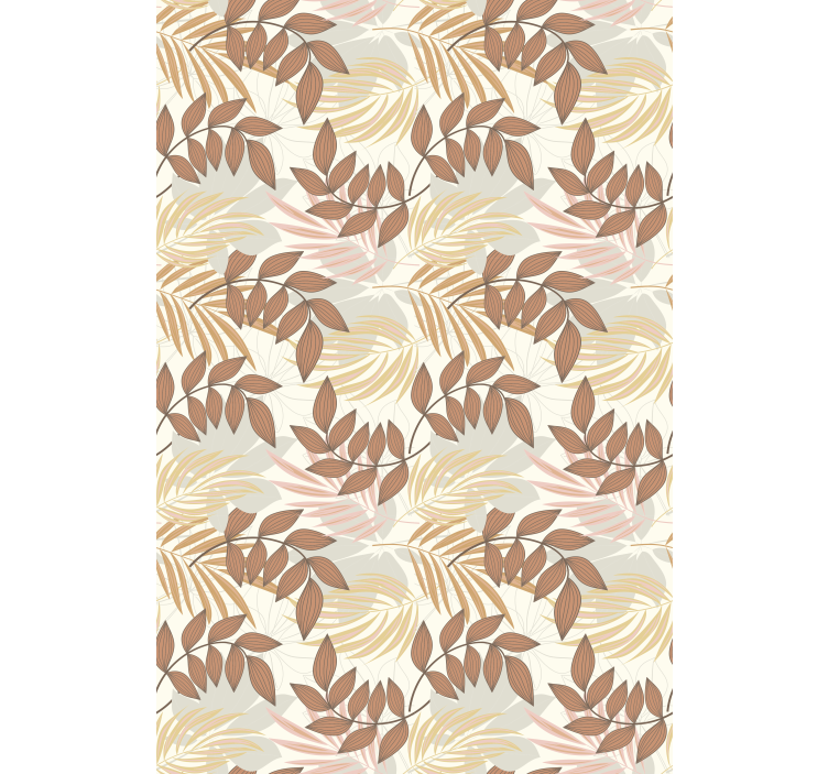 Finom levélminta Redőnyök Virágok és növények - TenStickers