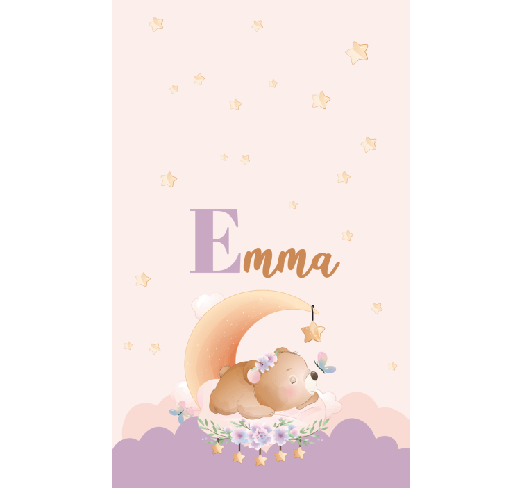 Alvó medve névvel Redőnyök gyerekek - TenStickers