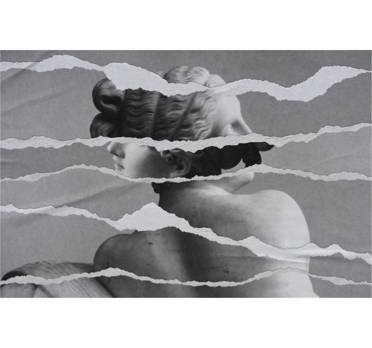 Mellszobor tisztelgés redőnyök rajzokkal - TenStickers