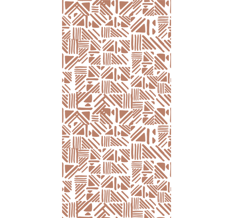 Geometrikus minta elemek Redőnyök fő hálószoba - TenStickers