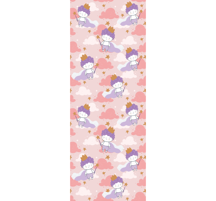 Bújós hercegnők és felhők Redőnyök gyerekek - TenStickers