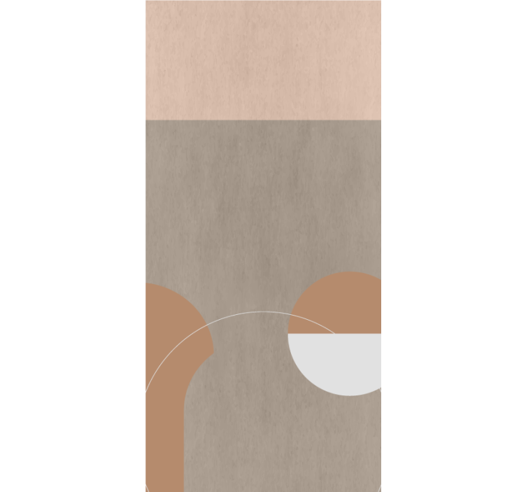 Geometrikus kerek formák Redőnyök modern - TenStickers