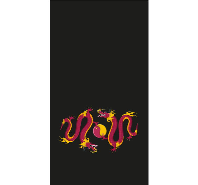 Fenséges sárkány design Redőnyök Több állat - TenStickers