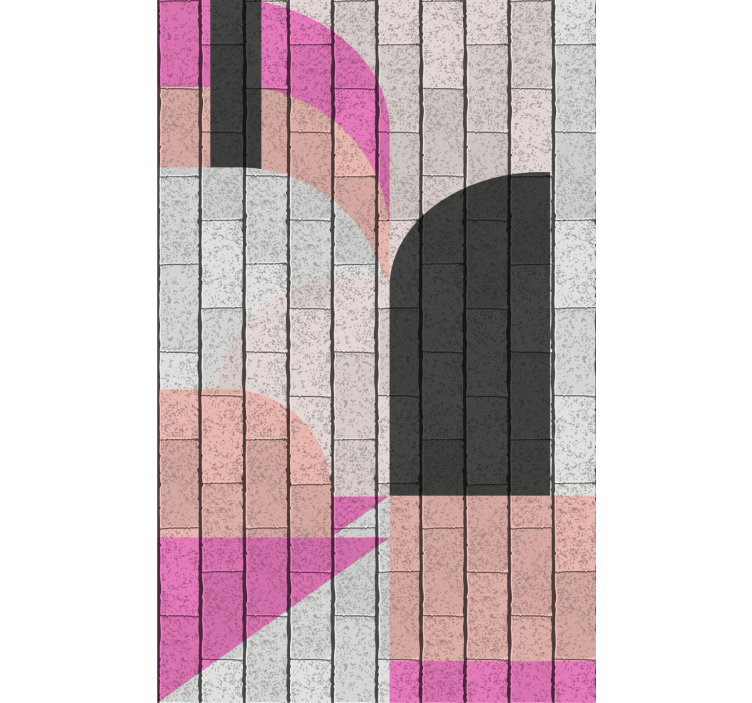 Geometriai építészeti minta Redőnyök modern - TenStickers