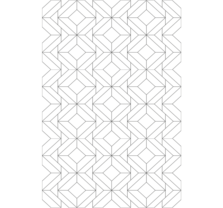 Geometriai alakzat blokkok Redőnyök modern - TenStickers