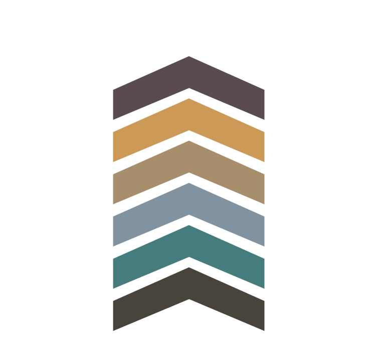 Föld színek nyíl északi nappali Sávroló - TenStickers