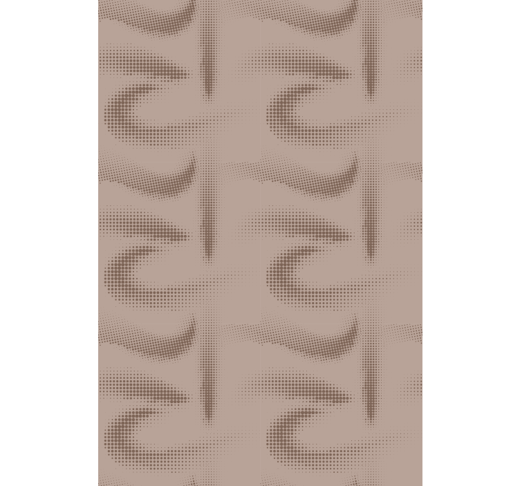 Barna ívelt mintás Redőnyök textúra és a minta - TenStickers