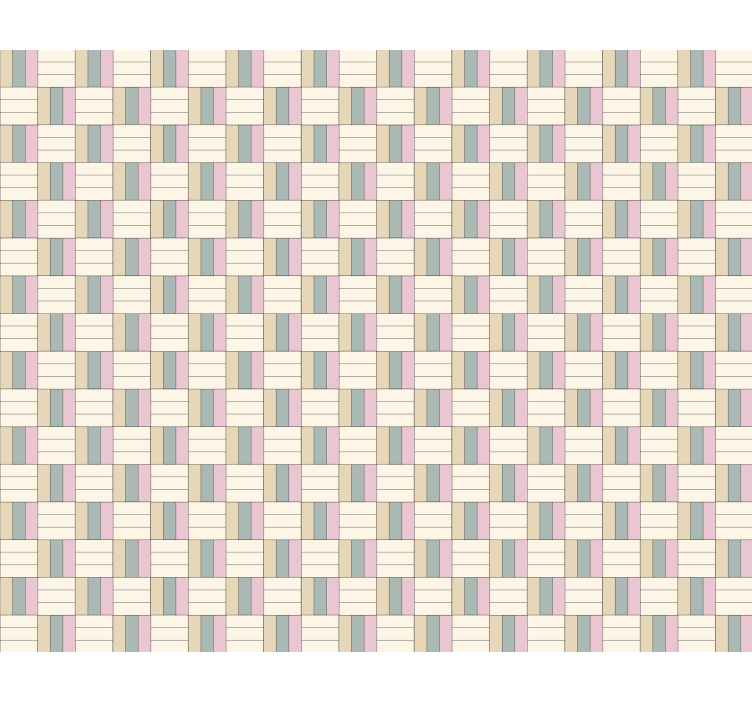 Geometriai témájú kompozíció Redőnyök textúra és a minta - TenStickers