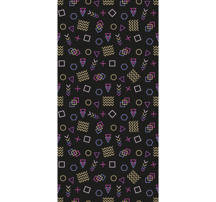 Geometriai forma vizsgálat Redőnyök modern - TenStickers