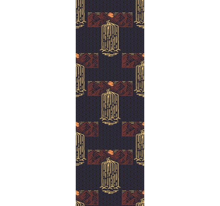 Naplemente vízesésekkel Redőnyök több évjáratú - TenStickers