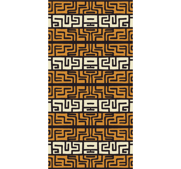 Geometriai elrendezés keveréke Redőnyök textúra és a minta - TenStickers