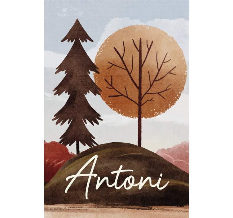 északi erdő névvel Redőnyök gyerekek - TenStickers