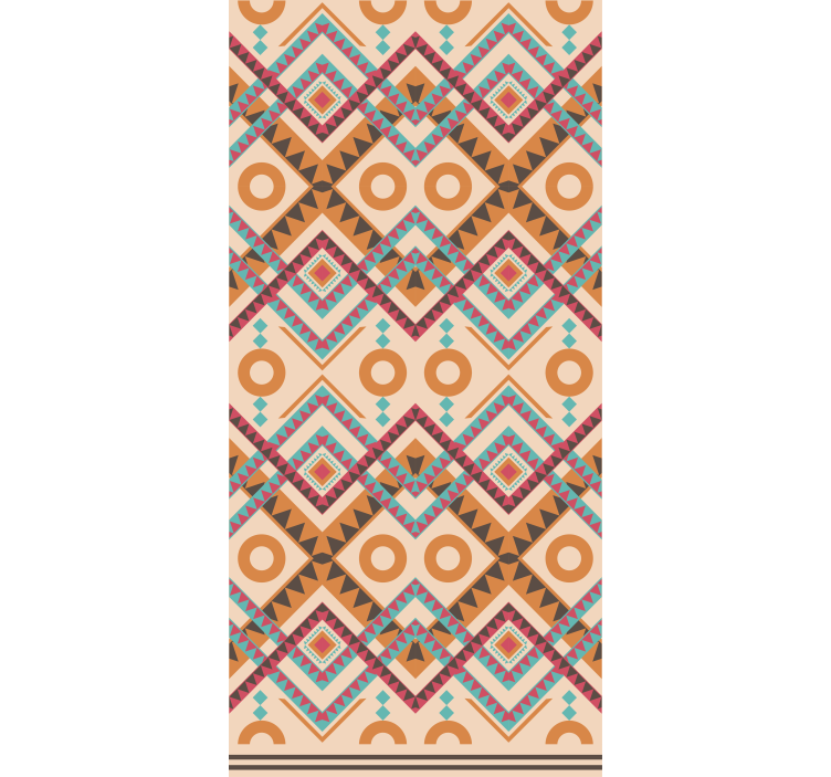 Tarka gyémántmintás ablakredőny - TenStickers