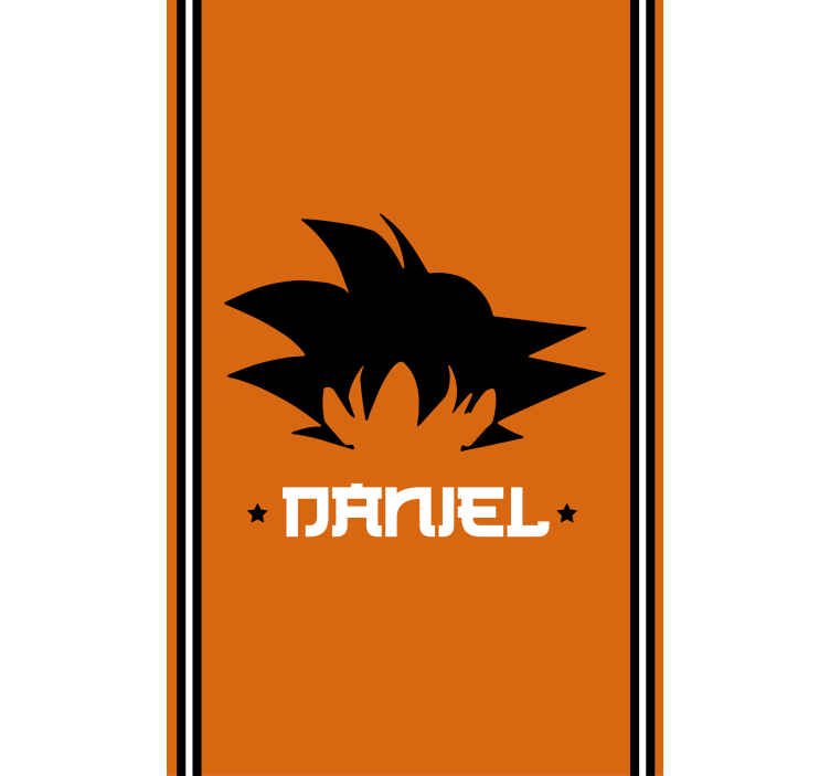 Redőnyök szuperhős goku személyre szabható - TenStickers