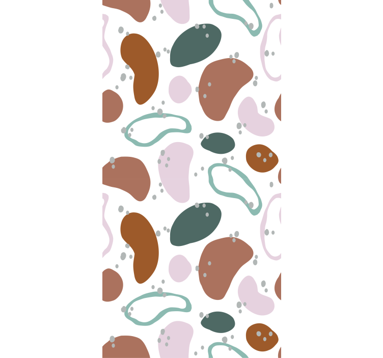 Szabálytalan absztrakt alakú minta roló - TenStickers