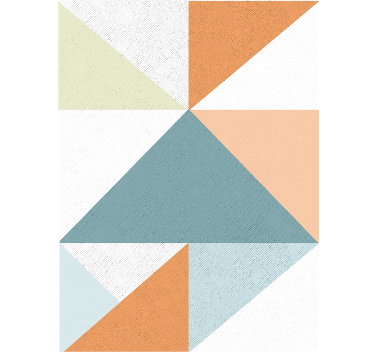 Modern redőnyök geometrikus háromszög mintával - TenStickers