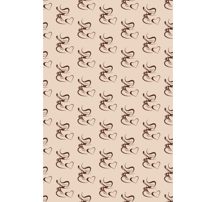 Redőnyök konyha kávé szerelmeseinek illusztráció - TenStickers