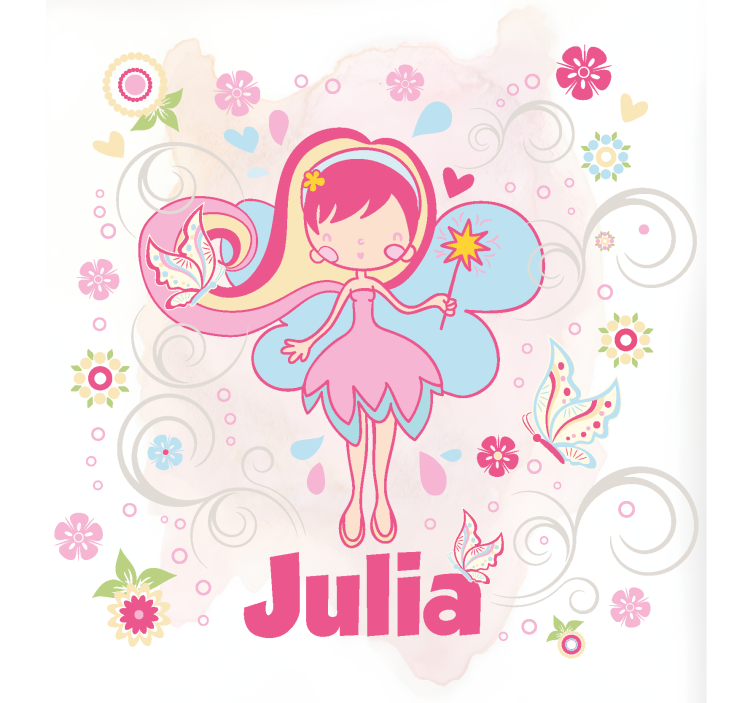 Redőnyök Személyre szabott tündér pillangókkal - TenStickers