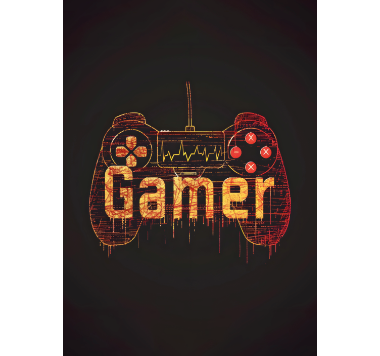 Redőnyök kockafej játékos szívverése - TenStickers