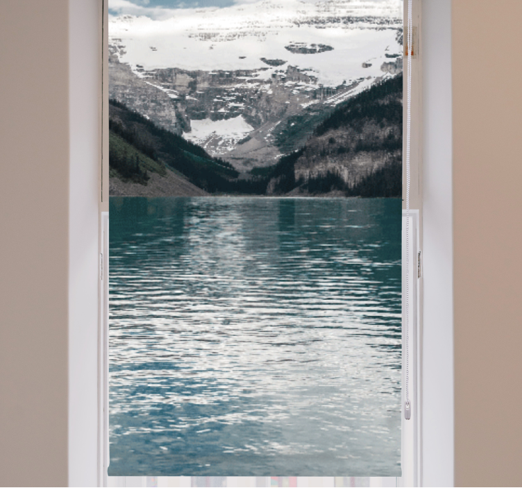 3d-s hegyi táj folyami roló - TenStickers