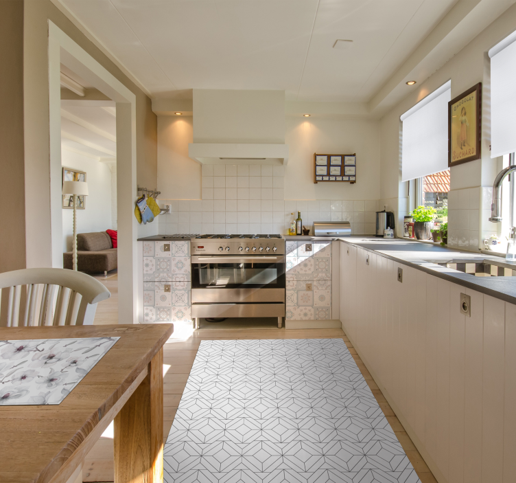 Fehér sötétítő nappali Sávroló - TenStickers