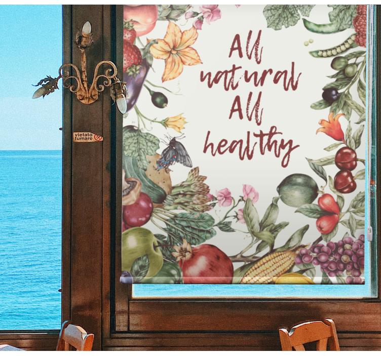 Teljesen természetes és egészséges Redőnyök konyha - TenStickers